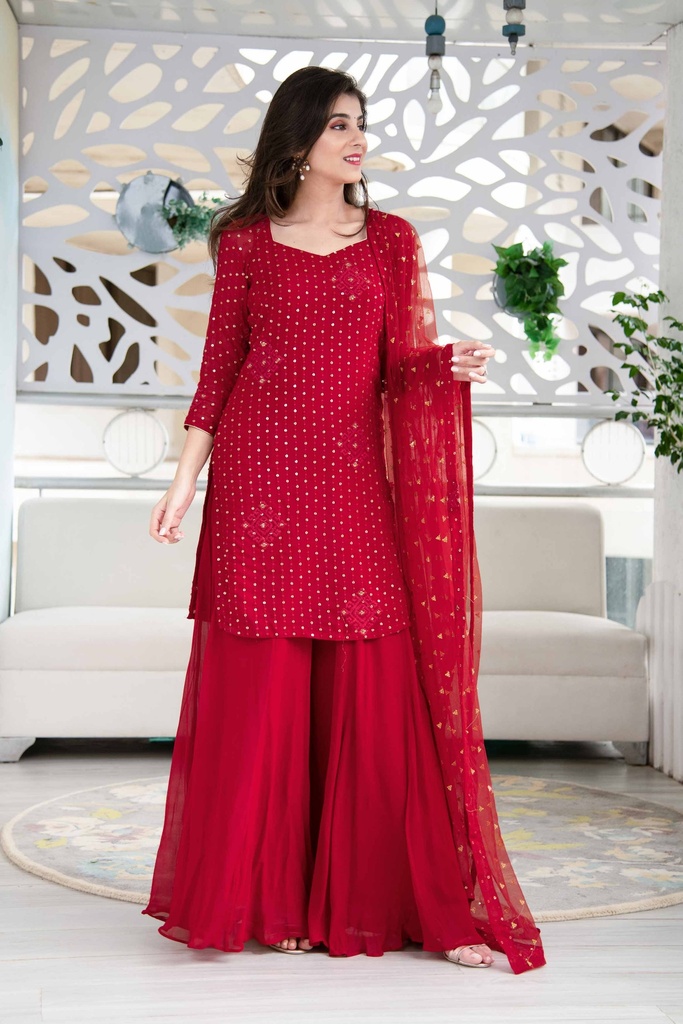 Red Suit Set
